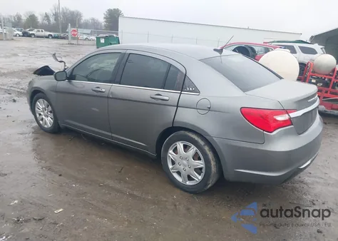 2012 Chrysler 200 Lx из США, поврежденный, VIN 1C3CCBAB2CN321081